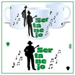 Caneca Sertanejo Branca - JOÃO RURAL