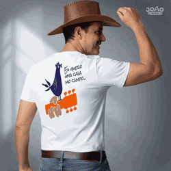 Camiseta Rock Rural Branca - JOÃO RURAL