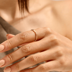  3503 - Aliança Individual 1,5mm em Ouro e Casamento Goiânia - Joias MB Loja Oficial