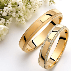 911 - Alianças Buena Vista Shopping 5mm - Joias MB Loja Oficial