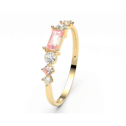 3356 - Anel de Noivado Cuiabá - Joias MB Loja Oficial