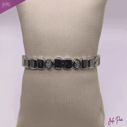 Pulseira Silver Love - 92401 - JOLIPOA SEMIJOIAS