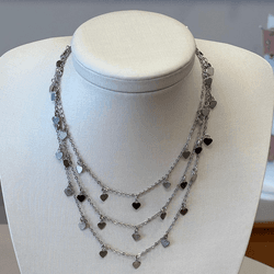Colar Silver Heart - 115509 - JOLIPOA SEMIJOIAS