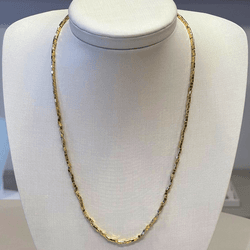 Colar Luxo Dourado - 42801 - JOLIPOA SEMIJOIAS