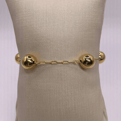 Pulseira Golden Charm - 76601 - JOLIPOA SEMIJOIAS
