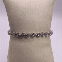 Pulseira Céu de Prata Rosé - 196295 - JOLIPOA SEMIJOIAS