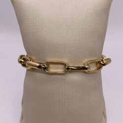 Pulseira Elo Dourado - 71801 - JOLIPOA SEMIJOIAS