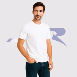Camiseta Básica Branca - JR Confeções