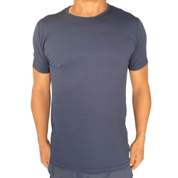 Camiseta Slim Esportiva Dry Fit Preto - 138 - JR Confeções