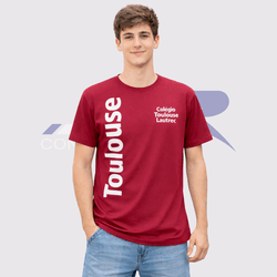 Camiseta Manga Curta Ensino Médio Toulouse - JR Confeções