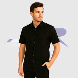 Camisa Manga Curta Tradicional - JR Confeções