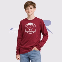 Camiseta Manga Longa Ensino Infantil e Fundamental... - JR Confeções