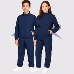 Conjunto Calça e Jaqueta Tactel Infanto-juvenil - ... - JR Confeções