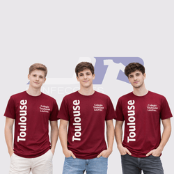 Kit Camisetas Manga Curta Ensino Médio Toulouse - JR Confeções