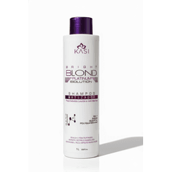 SHAMPOO MATIZADOR BRIGTHT BLOND KASI 1000 ML - 101... - KASI Cosméticos