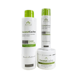 KIT COMPLETO COCONUT CACHOS KASI - 3866 - KASI Cosméticos