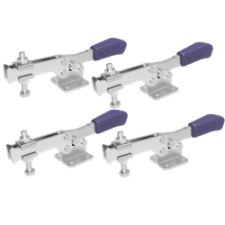 Kit 4 Peças Grampo de Aperto Rápido Horizontal KIF... - Kifix Grampos de Fixação