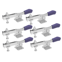 Kit 6 peças Grampo de Aperto Rápido Horizontal KIF... - Kifix Grampos de Fixação