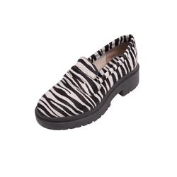 Mocassim Feminino Zebra Couro Legitimo - MOCASSIM... - KUENTO SHOES