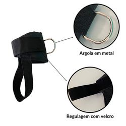 Polia Baixa Puxador Tornozeleira Fitness Musculaca... - LA CASA DO DROP