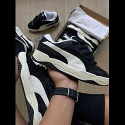 Tênis Puma 180 Sneakers Unissex Preto Branco - PU1... - LA CASA DO DROP