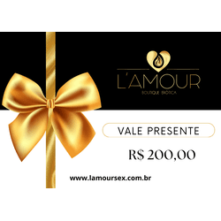 Vale Presente - L'amour Boutique Erótica