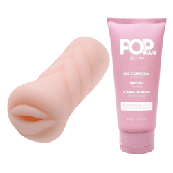 Kit Masturbador Boca e Lubrificante Neutro a base ... - L'amour Boutique Erótica