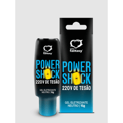 Excitante gel unissex Power Shock Eletrizante 15g - L'amour Boutique Erótica