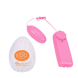 Vibrador bullet com fio e masturbador egg kit do p... - L'amour Boutique Erótica