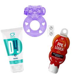 Anel peniano lubrificante D4 e excitante sabor me... - L'amour Boutique Erótica