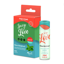 Cosmético gel para sexo oral spicy Love Menta Pess... - L'amour Boutique Erótica