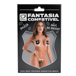 Fantasia Comestível - Policial Sabor Ice Menta - L'amour Boutique Erótica