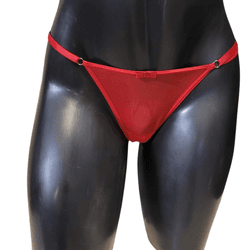 Calcinha Personalizada - Cores Preta e Vermelha - ... - L'amour Boutique Erótica