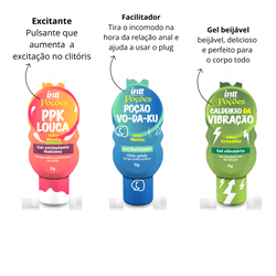 KIT PRAZER SEM LIMITES - gel clitoriano excitante,... - L'amour Boutique Erótica