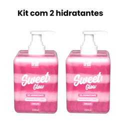 KIT SWEET GLOW COM DOIS HIDRATANTES - L'amour Boutique Erótica