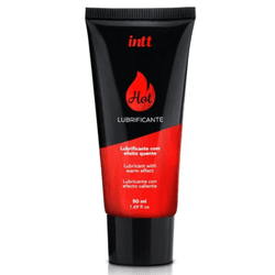 Lubrificante Beijável gel Intt 50ml - Hot Morango - L'amour Boutique Erótica