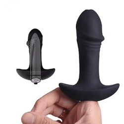 Plug Anal StarArrow com Vibro - Silicone Extra Mac... - L'amour Boutique Erótica