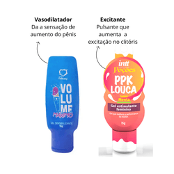 Kit Loucura e Volume - Vasodilatador masculino e e... - L'amour Boutique Erótica