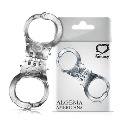 Sado algema De Dobradiça Cromada - L'amour Boutique Erótica