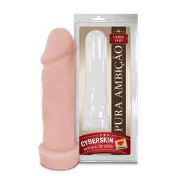 Capa peniana em CyberSkin - 20cm X 5,5cm - L'amour Boutique Erótica