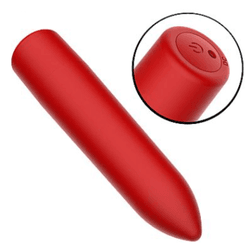 Bullet Recarregável - 9,2 X 1,8cm - 10 modos de vi... - L'amour Boutique Erótica