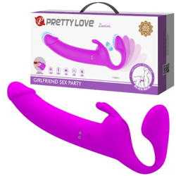 Vibrador Strapless Recarregável com 10 Modos de Vi... - L'amour Boutique Erótica