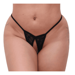 Calcinha Com Fenda - tamanho Único - L'amour Boutique Erótica