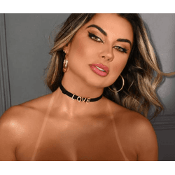 Choker Personalizável Sensual Yaffa – Monte Sua Pa... - L'amour Boutique Erótica