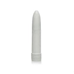 Vibrador Personal Canelado - cor Branco – 13cm X ... - L'amour Boutique Erótica