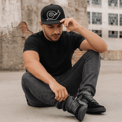 Kit Tenis Cano Baixo Unissex Embarcadero Low Landfeet Preto Chumbo com Boné Preto - Landfeet | Skateboard Shoes