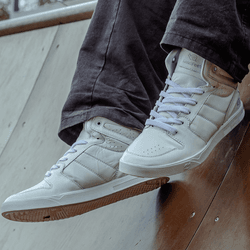 TÊNIS SKATE EMBARCADERO II BRANCO-BRANCO - LANDFEET - Landfeet | Skateboard Shoes