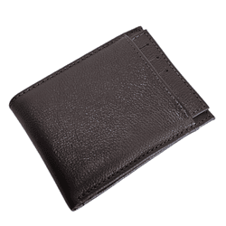 Carteira de couro 100% bovino porta cartões com visor removí... - LARGADÃO - COM VOCÊ, ONDE FOR!