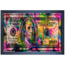 Art Street 03 - Quadro com Moldura - Preto, Marrom... - Las Quadros