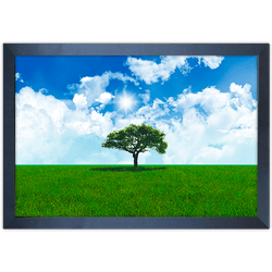 Paisagem 08 - Quadro com Moldura - Preto, Marrom, ... - Las Quadros